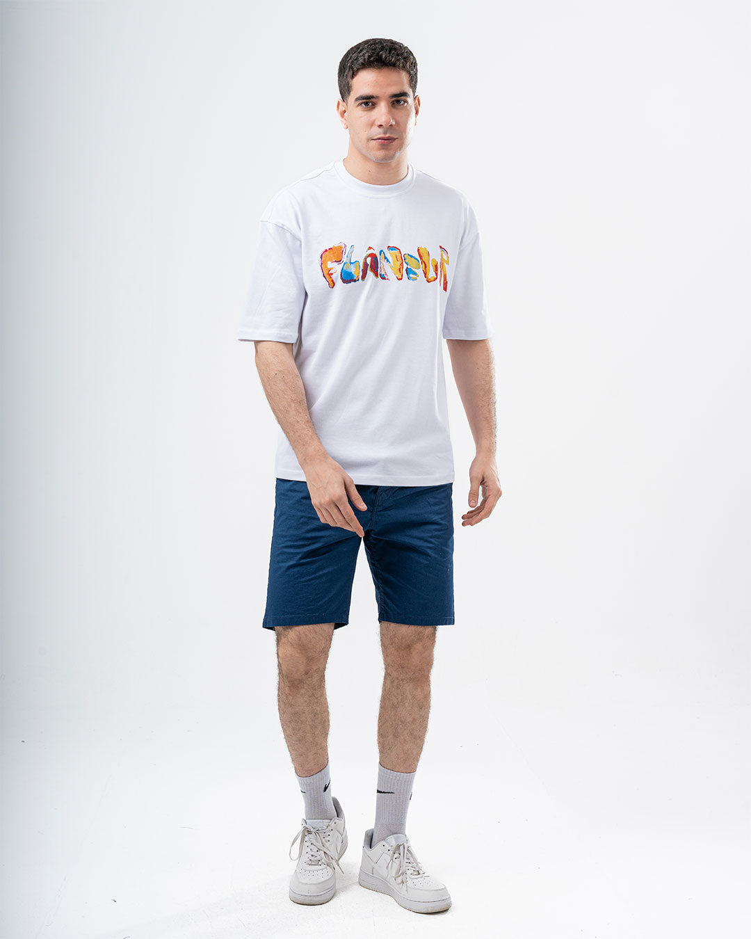 تي شيرت واسع