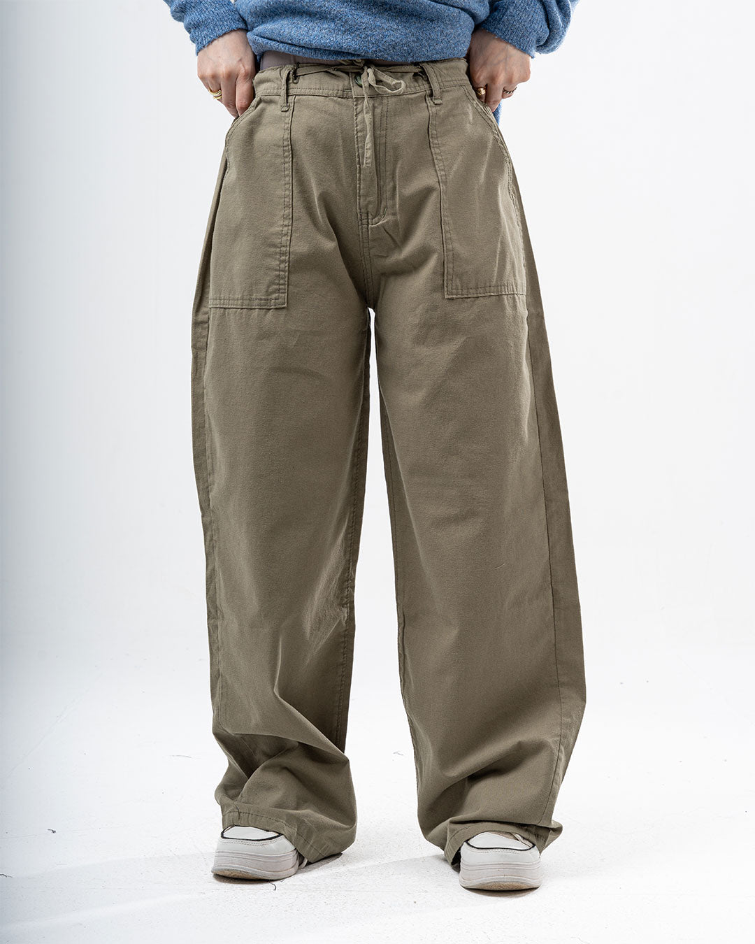 بنطلون جابردين نسائي