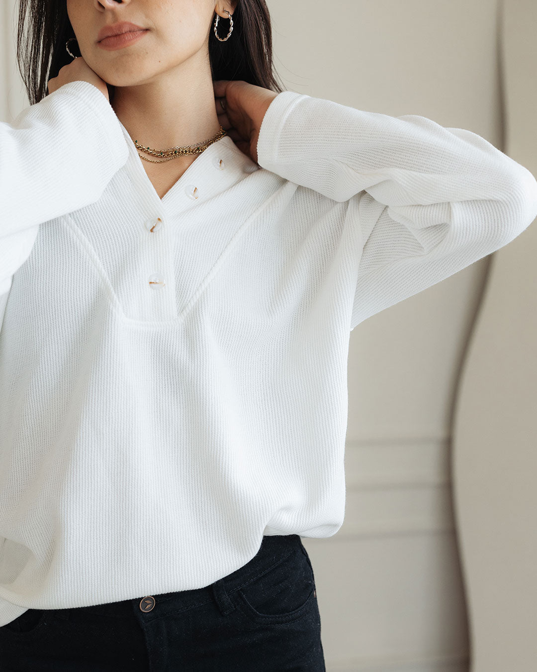 Women Jacquard Sweater