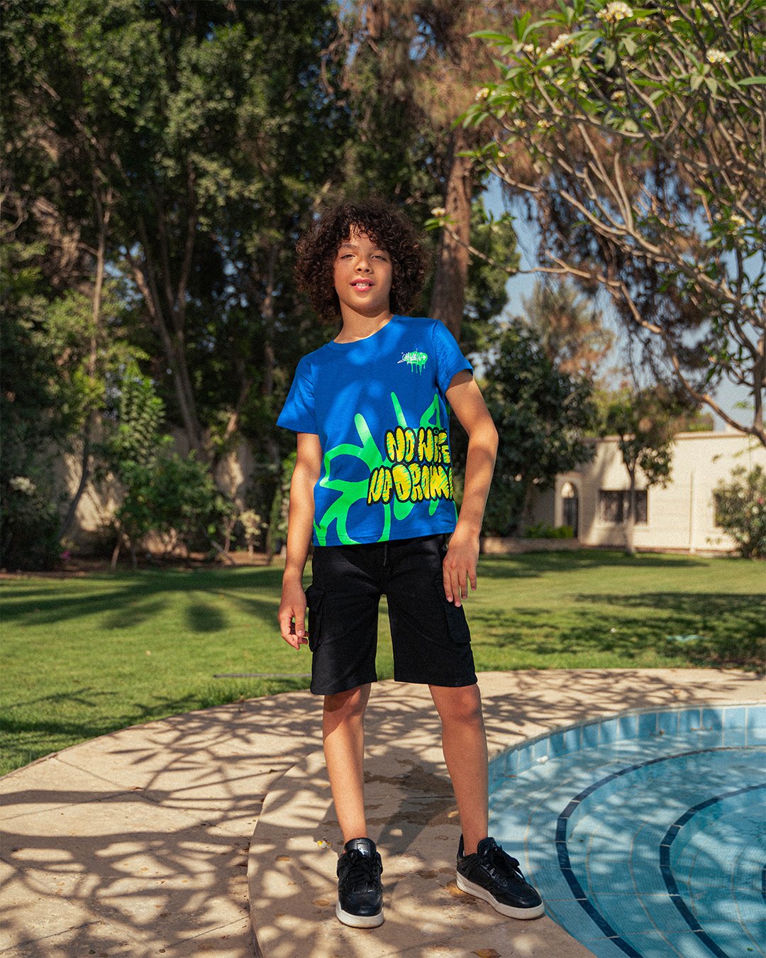 تي شيرت ولادي واسع