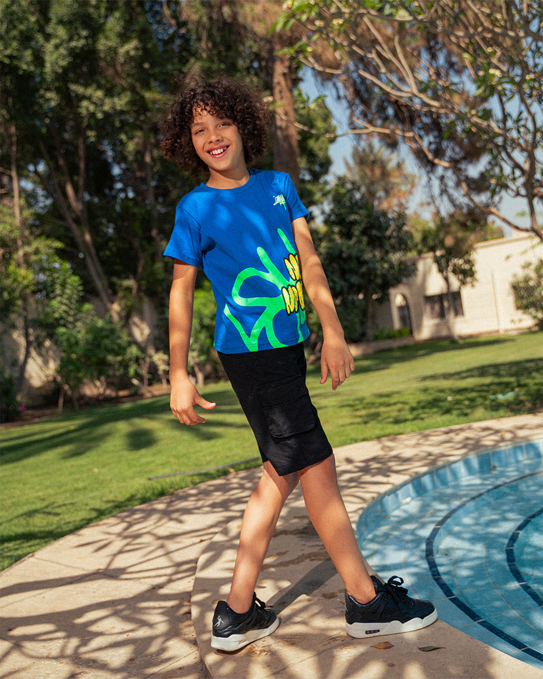 تي شيرت ولادي واسع