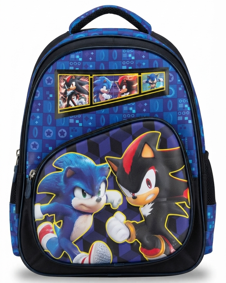 School Backpack Racing Car