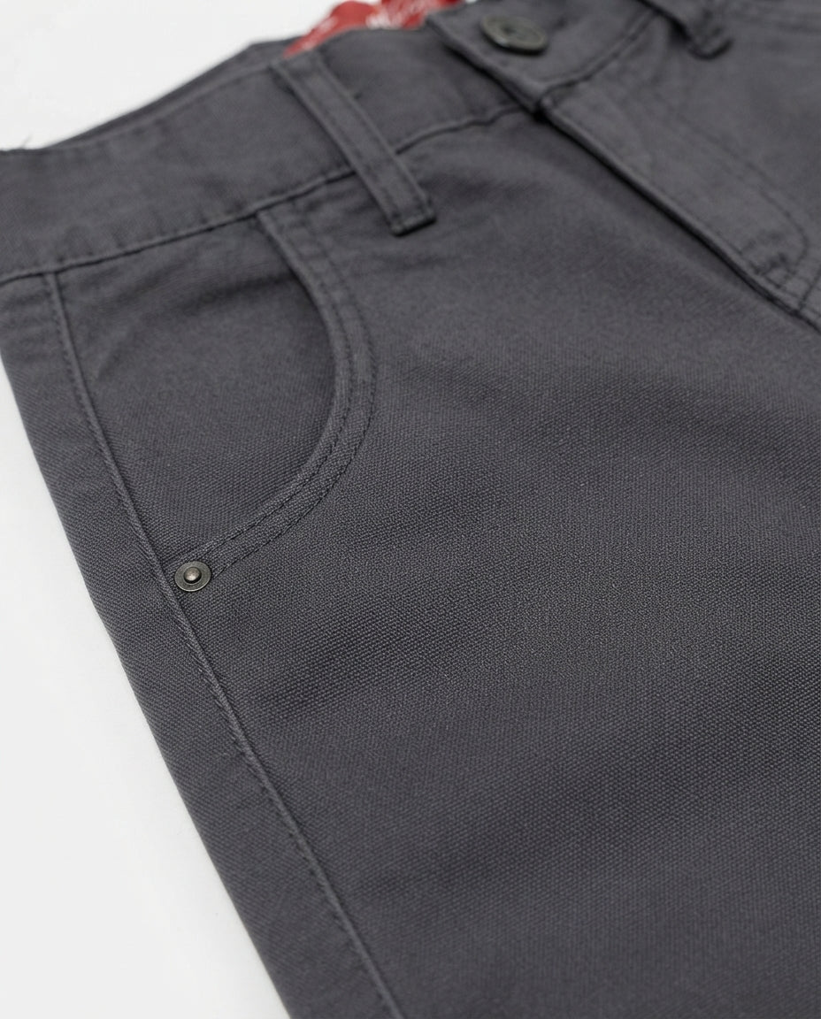 Boys Gabardine Pant Baggy Fit