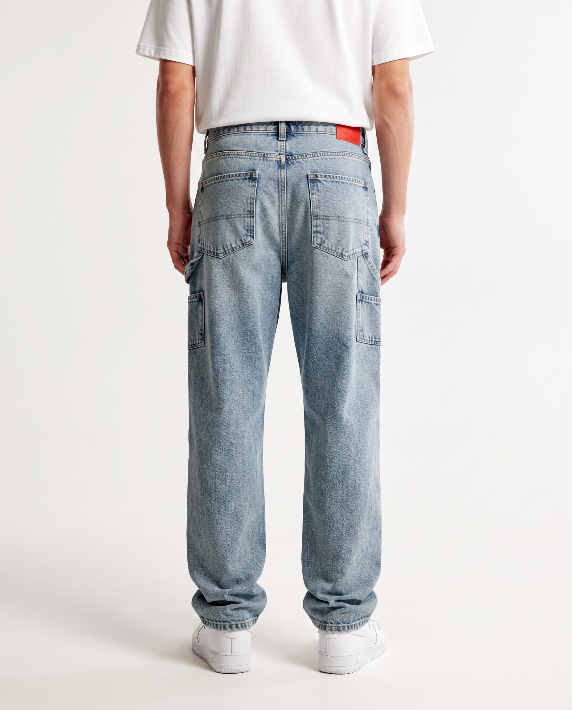 Arafa Relaxed Fit Carpenter Jeans