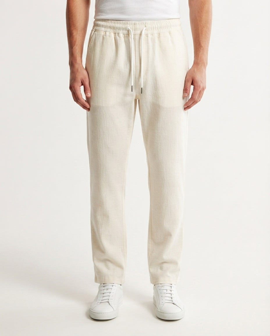 Relaxed-Fit Linen Trousers