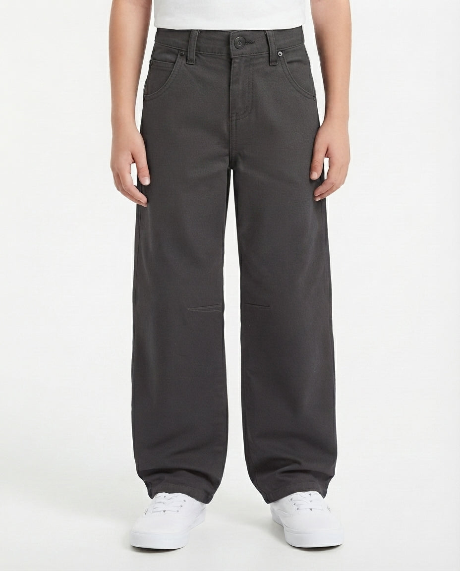 Boys Gabardine Pant Baggy Fit
