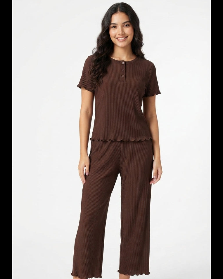 Women Half Sleeves Pyjama