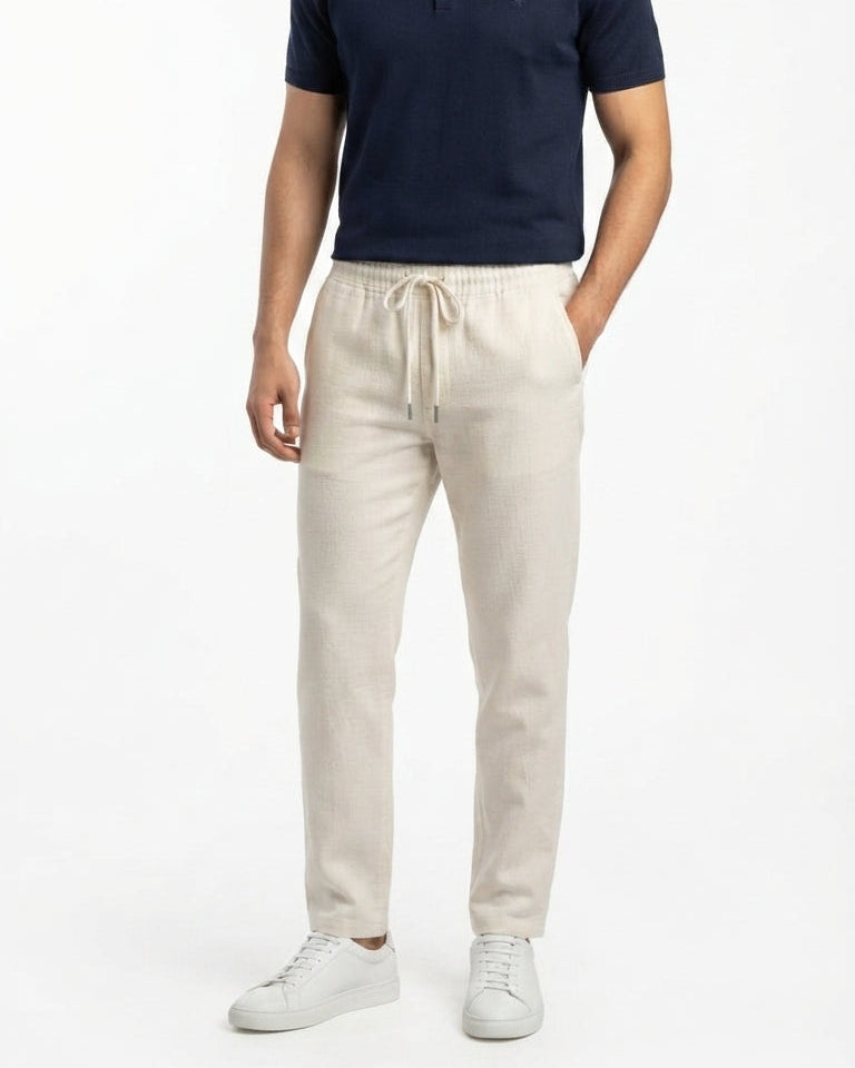 Men Linen Casual Pant
