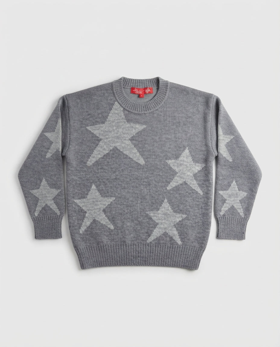 Girls Jaqured Pullover