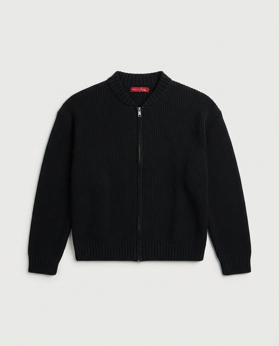 Women Pullover with Zipper