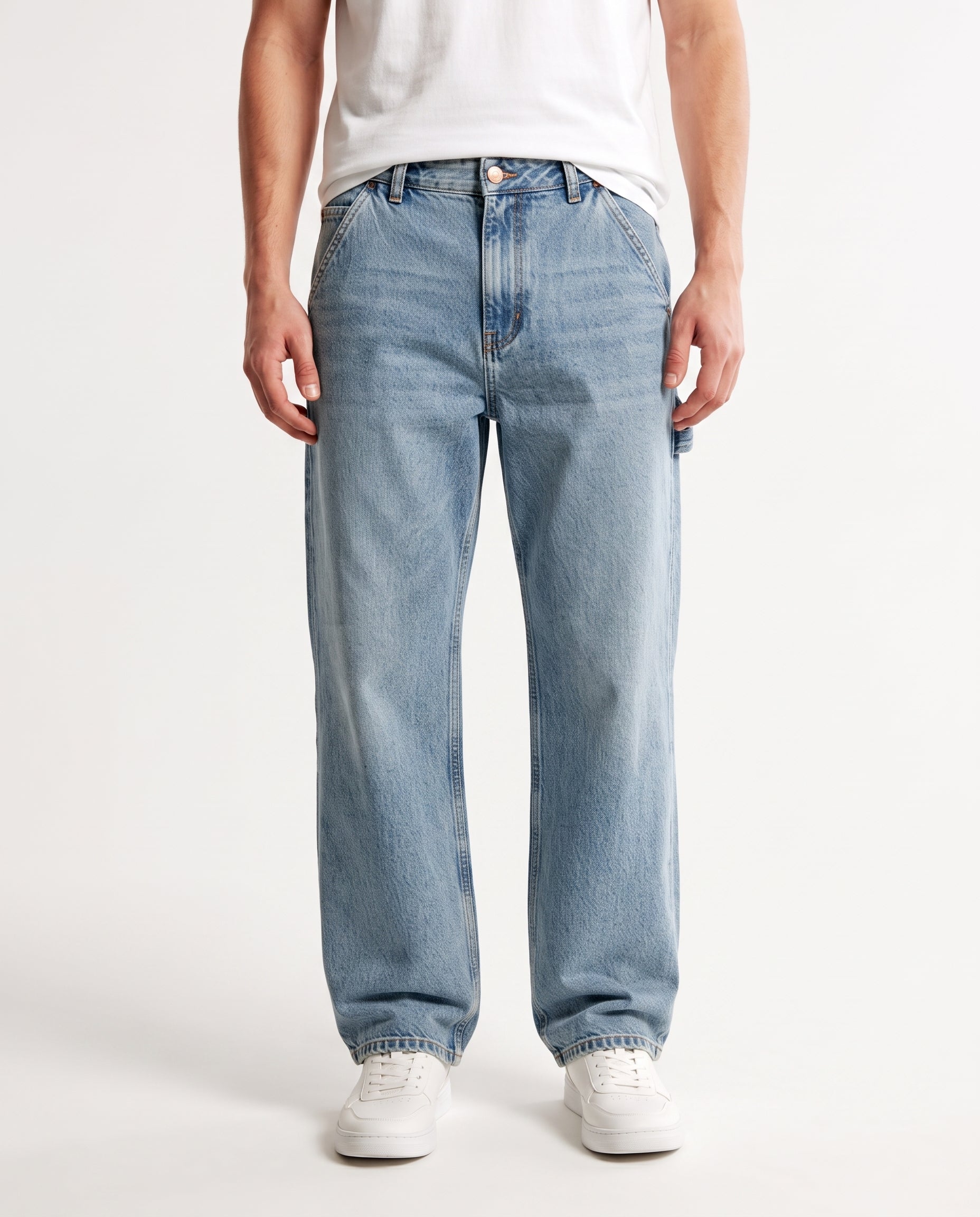 Arafa Relaxed Fit Carpenter Jeans
