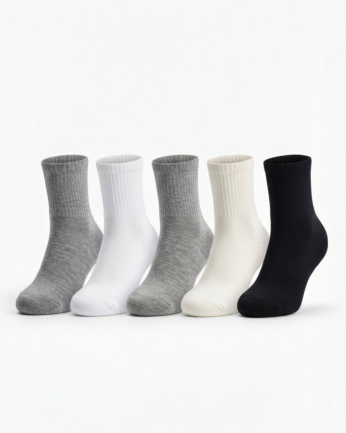 Women Half Socket Socks Pack 5pc