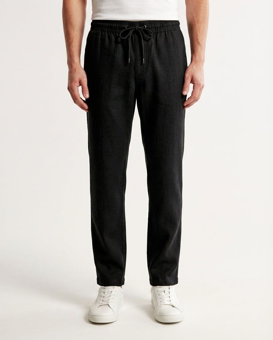 Relaxed-Fit Linen Trousers