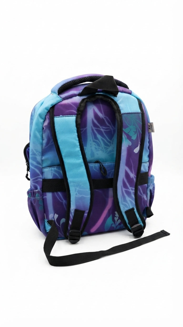 Blue and Purple Abstract Pattern