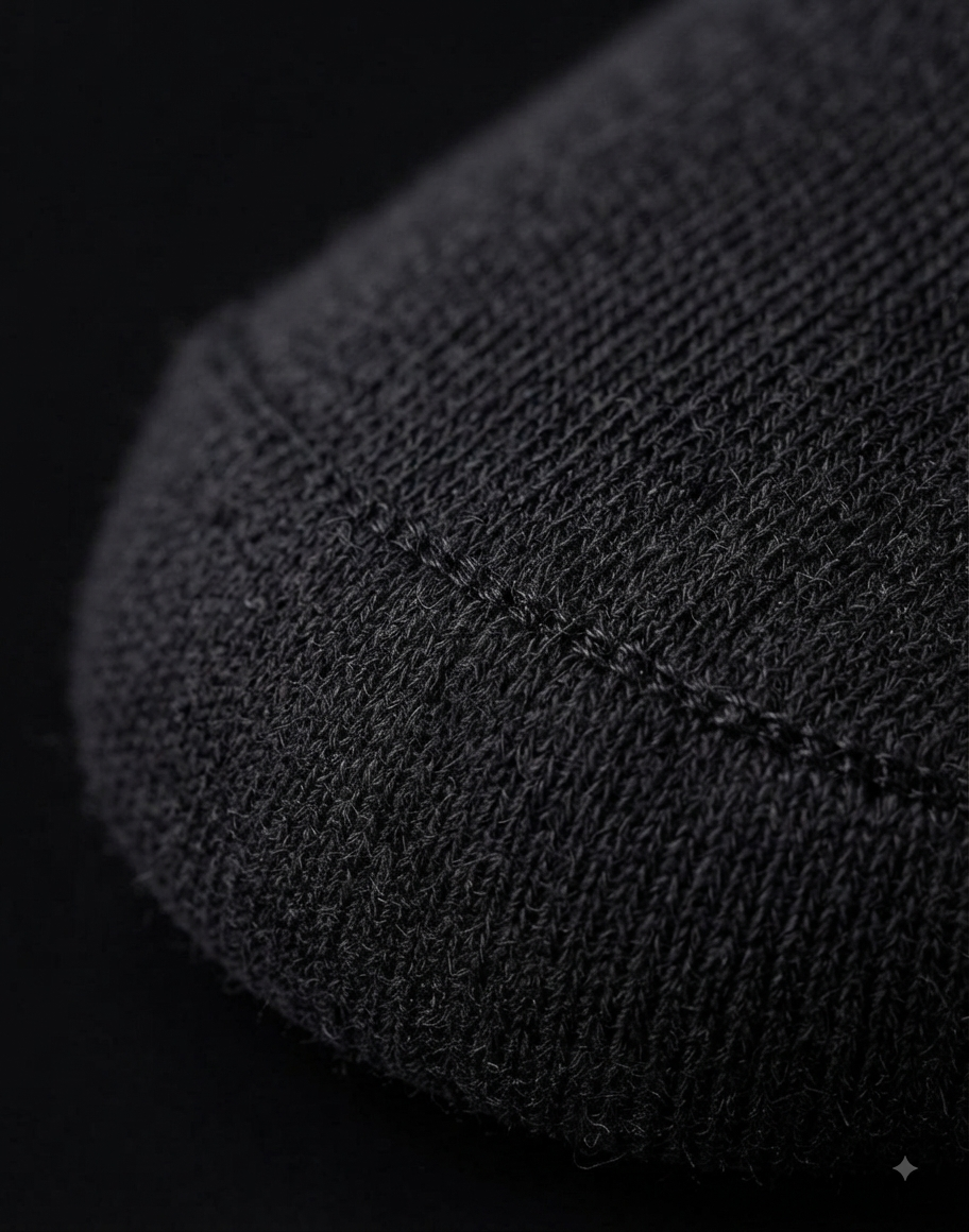 Men Plain Cotton Long Leg Socks Pack3