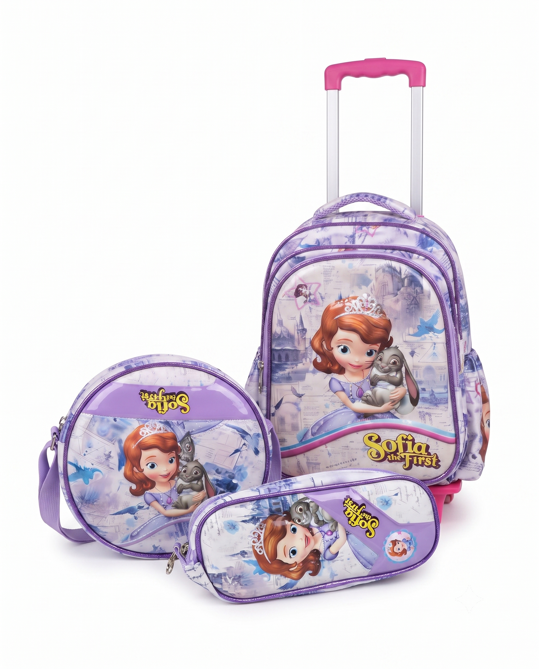 Girls Trolley School Backpack