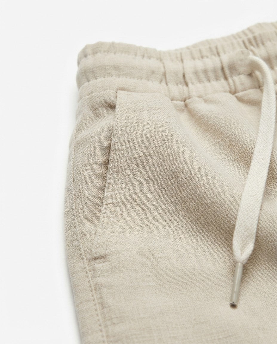 Relaxed-Fit Linen Trousers