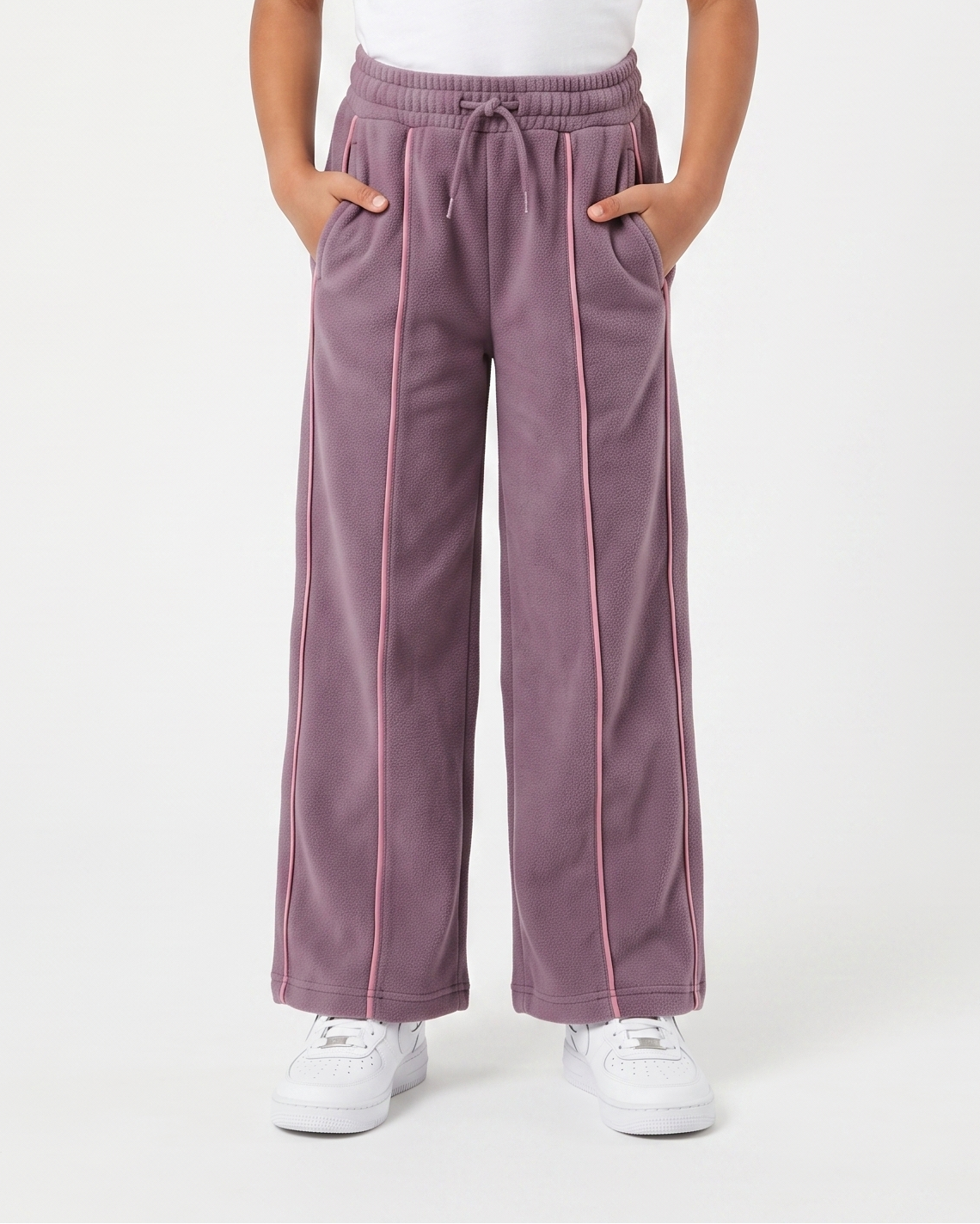 GIRLS SAMAR MELTON PANT WIDE LEG FIT
