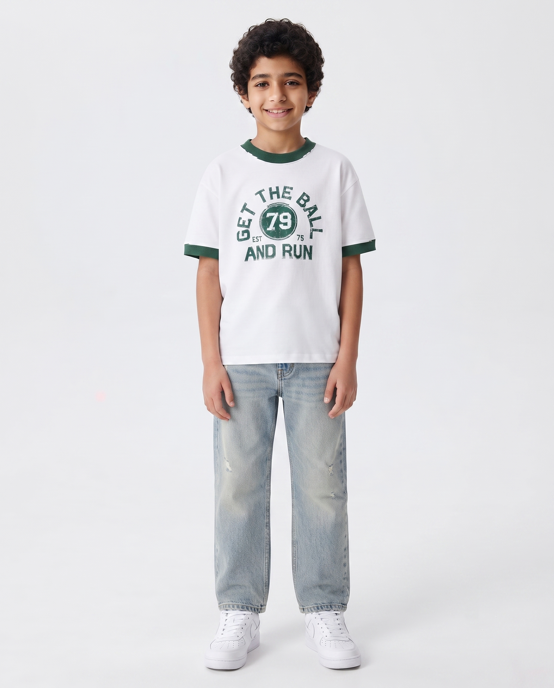 Boys Printed 79 Half Sleeves T-shirt
