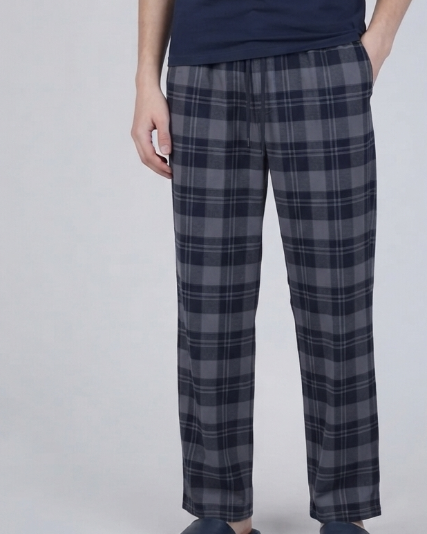 Men Plaid Pant