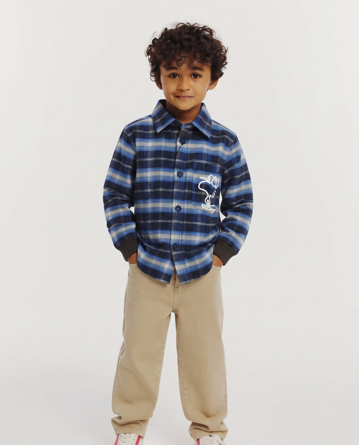 Boys Winter Long Sleeves Shirt