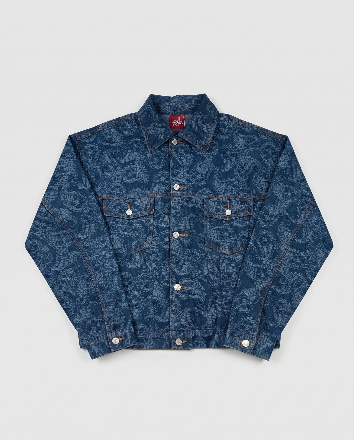 Women Printed Jeans Jacket