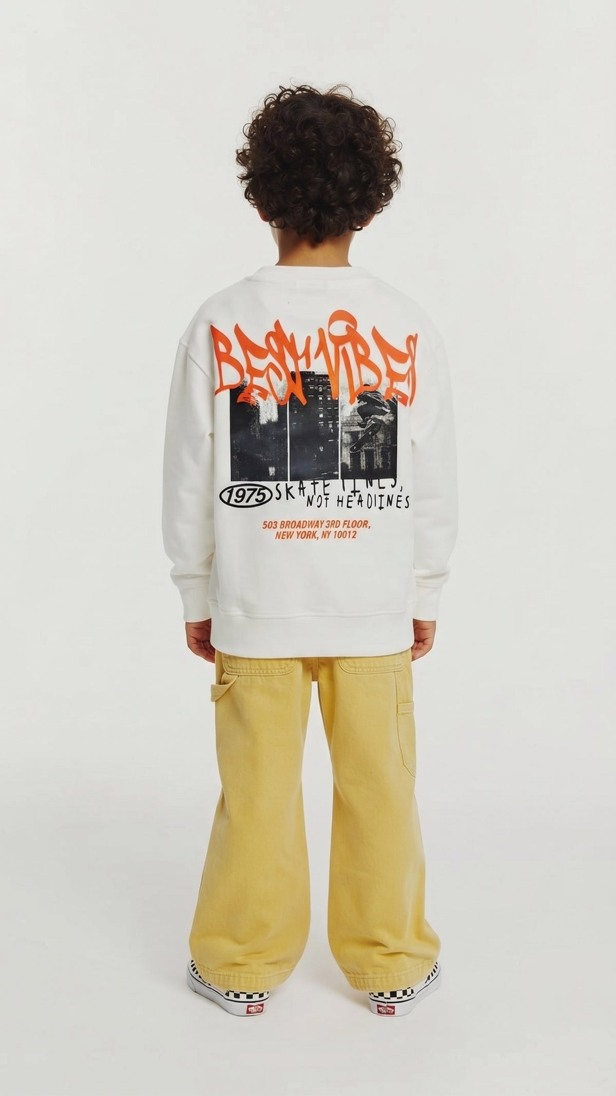 Boys Printed Sweatshirt Round Neck