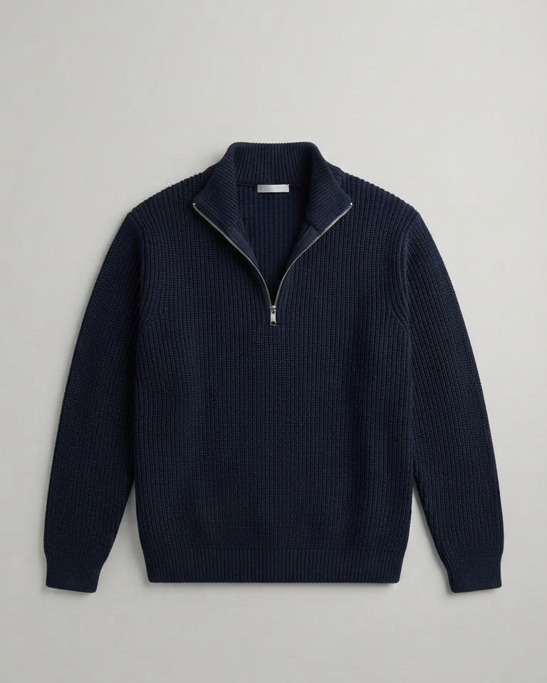Men Half Zipper Pullover