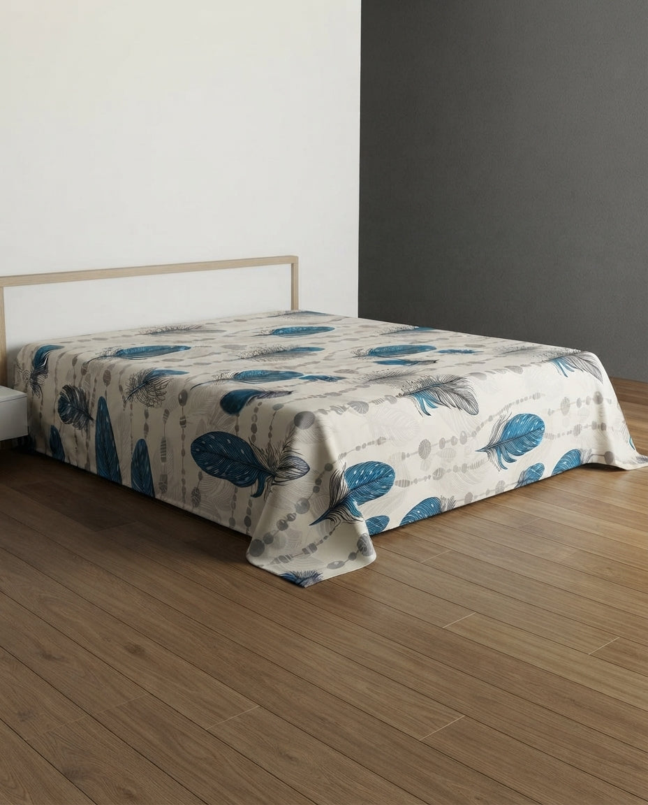 Cotton Flat Sheet Set 3pc 240*260CM