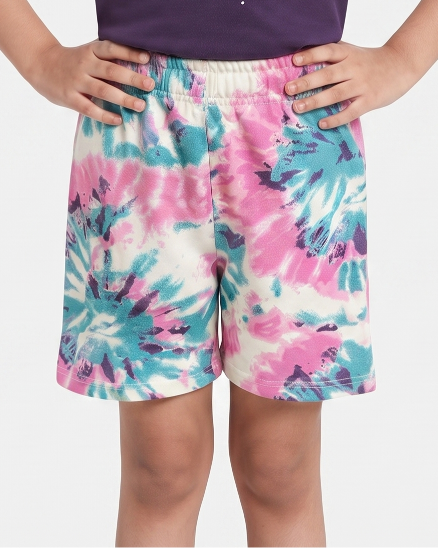 Girls Printed Half Sleeves Pyjama W/Short