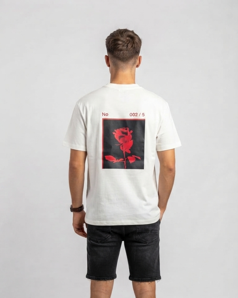 Men Printed Another Vision Half Sleeves T-shirt