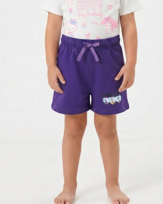 Girls Printed Short