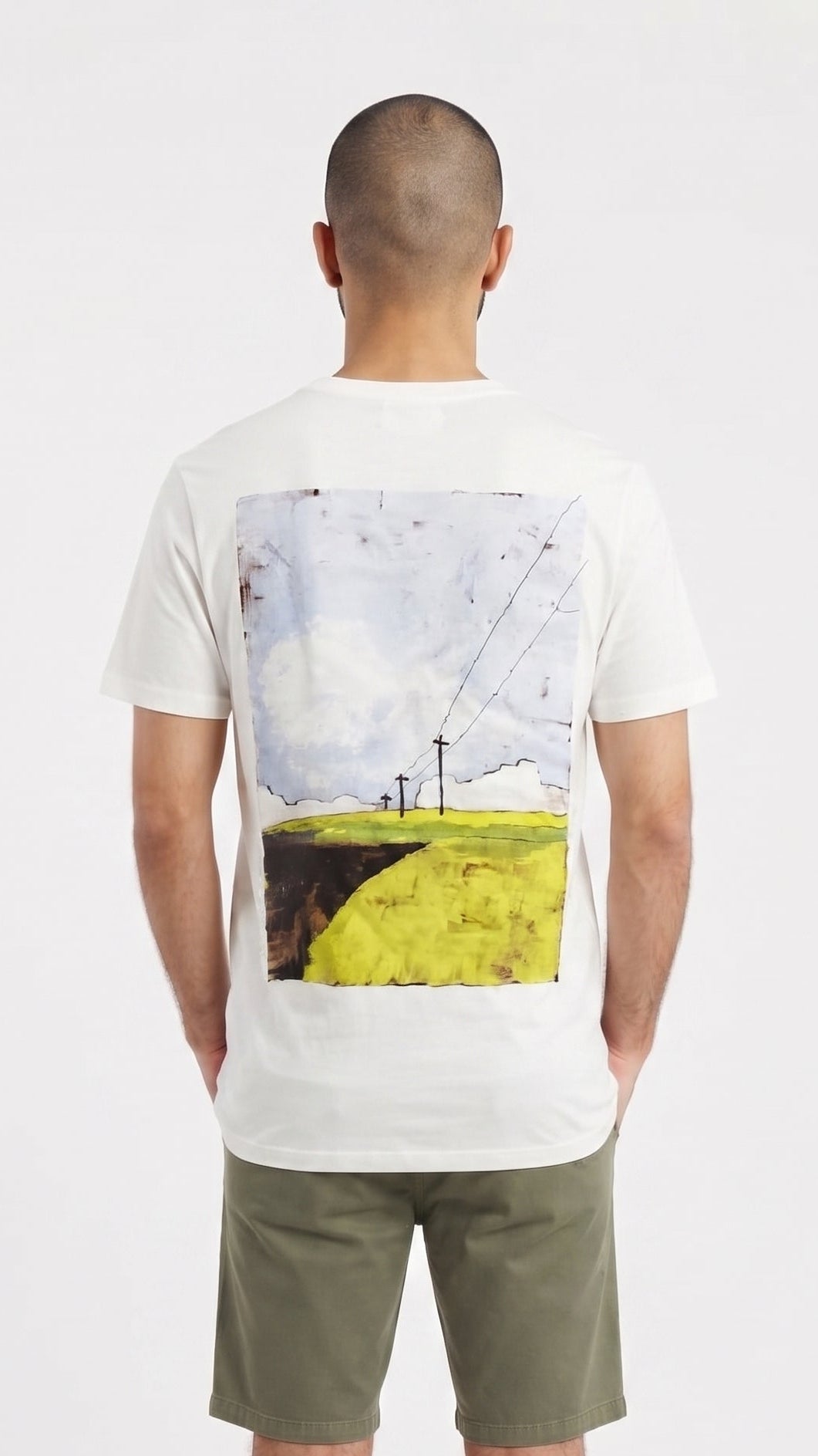 Men Printed Half Sleeves T-shirt