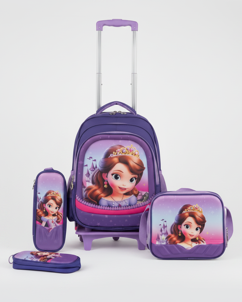 Girls Trolley School Backpack
