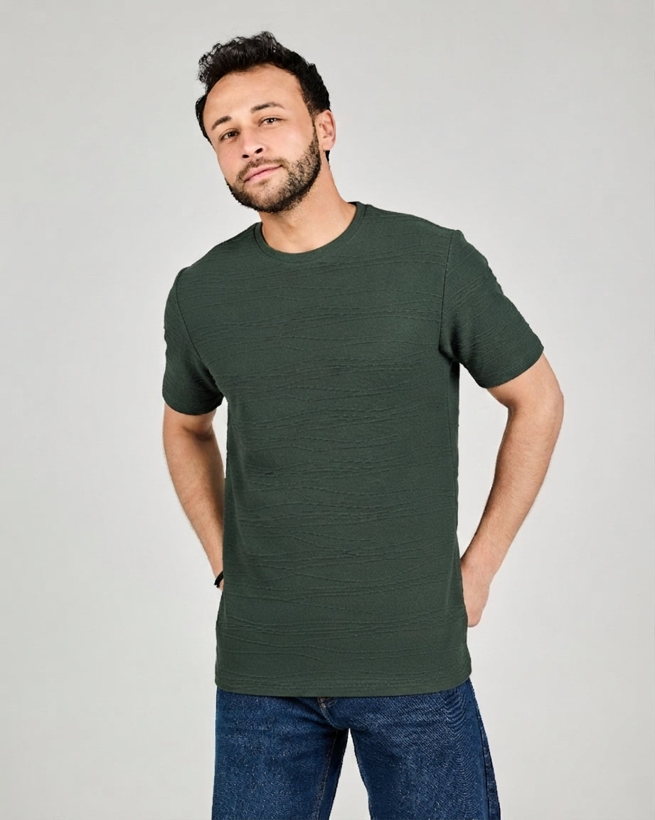 MEN Pattern HALF SLEEVES T-SHIRT