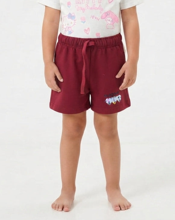 Girls Printed Short