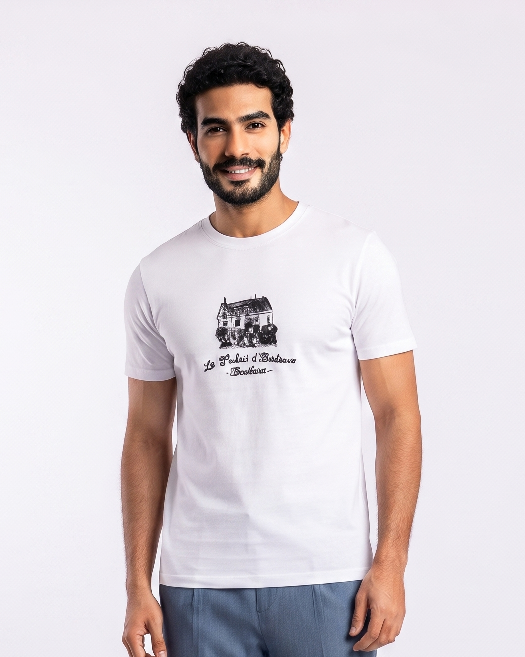 Men Printed Half Sleeves T-Shirt