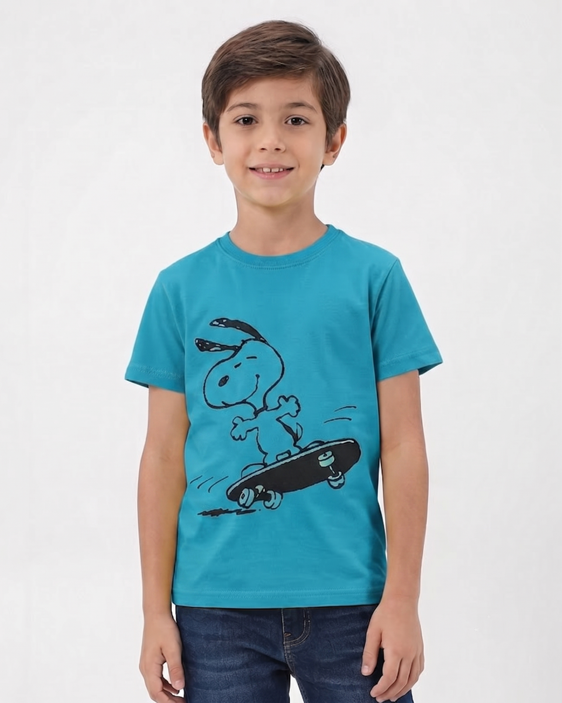 Boys PrintedHalf Sleeves T-Shirt