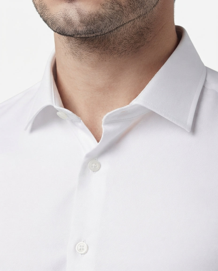 MEN PLAIN CLASSIC SHIRT SLIM FIT