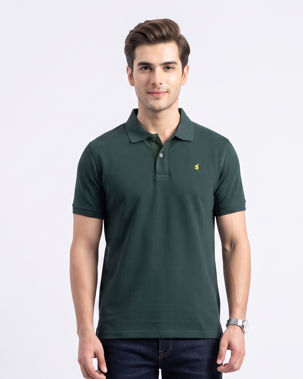 Embroidered Polo T-shirt