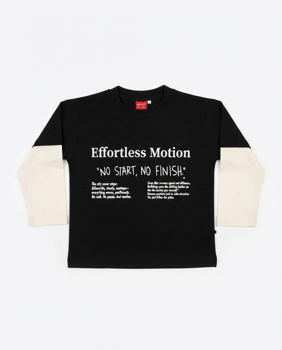 Boys Long Sleeves Printed T-shirt