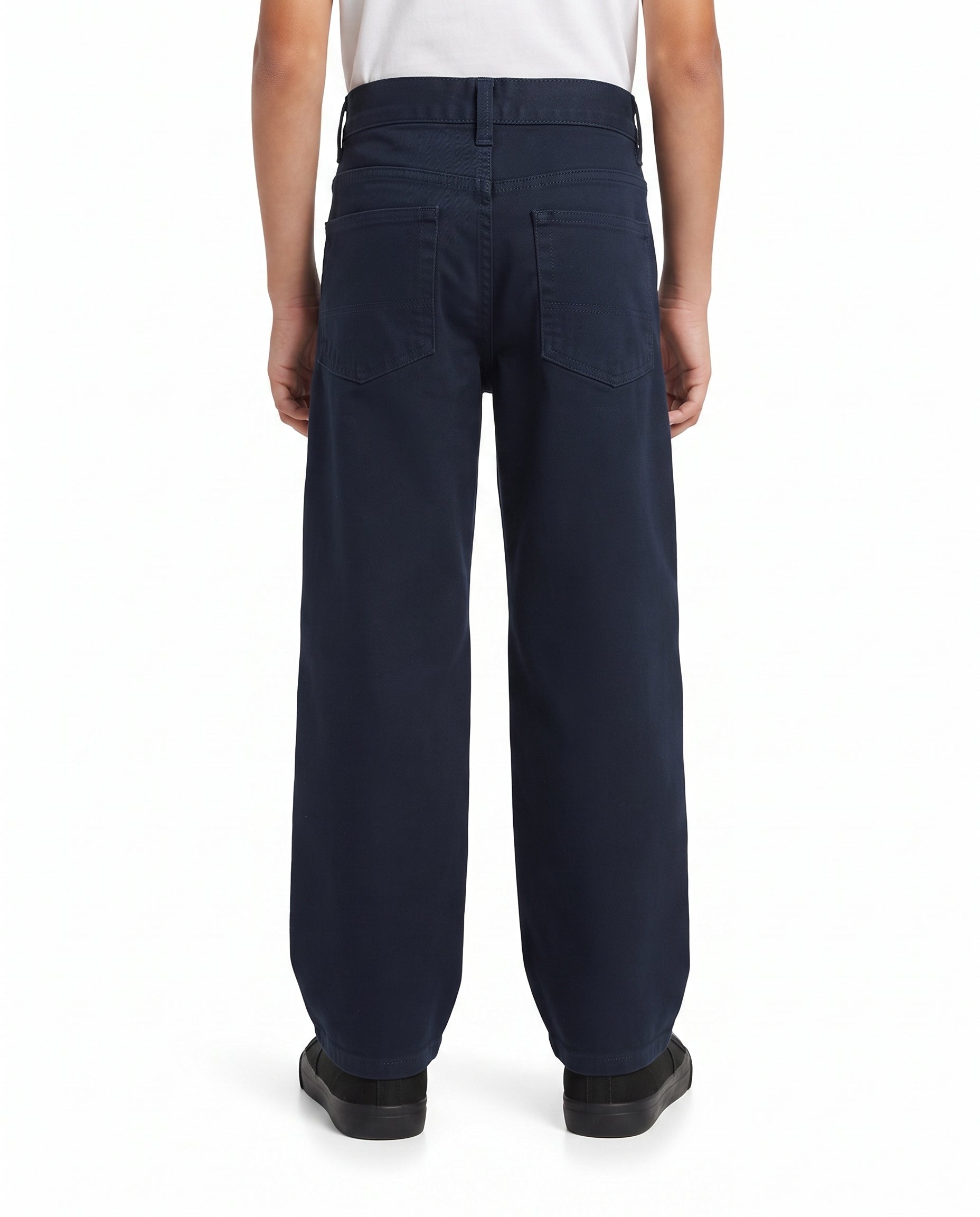 Boys Gabardine Pant Baggy Fit