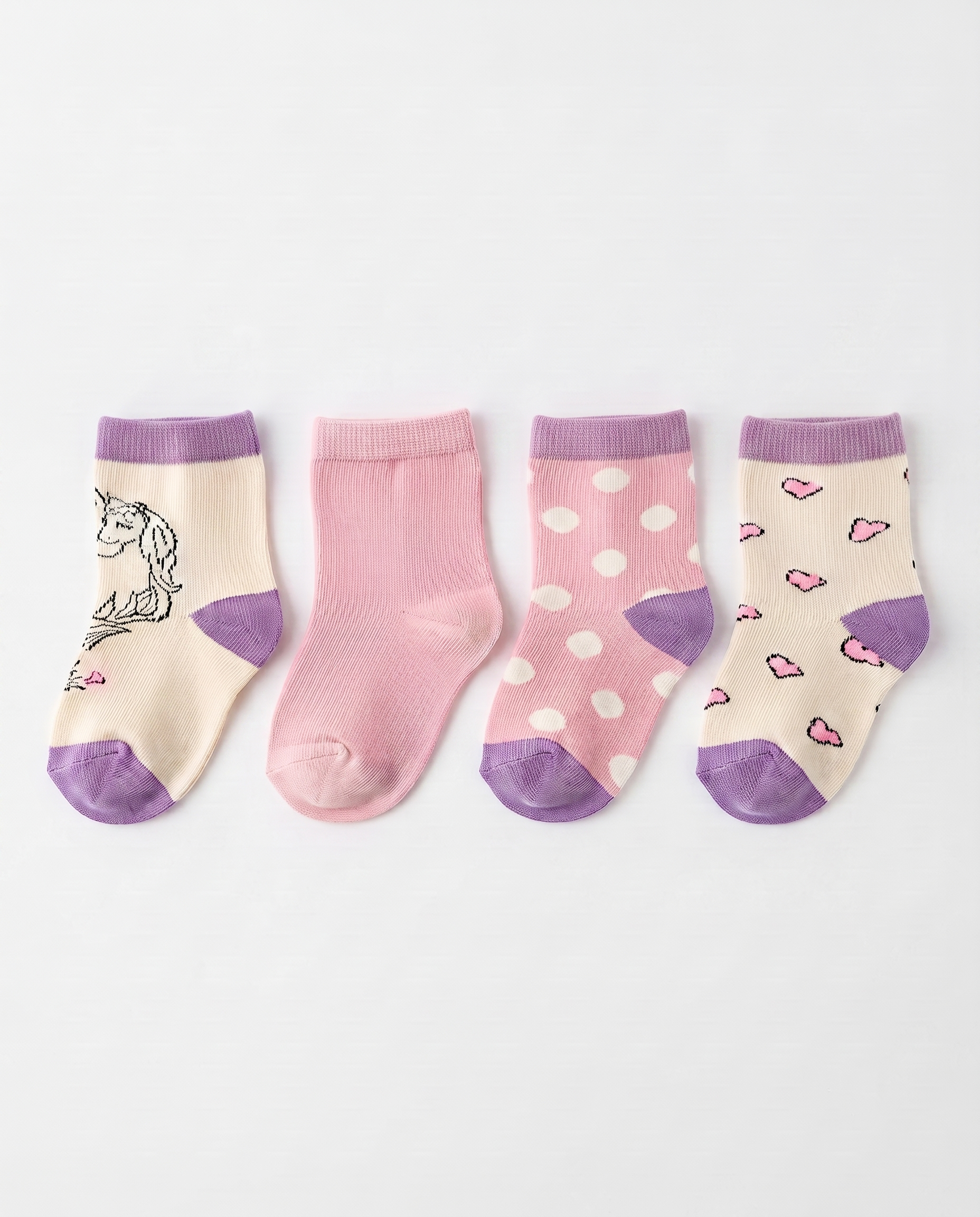 Kids Socket Socks Pack 4pcs