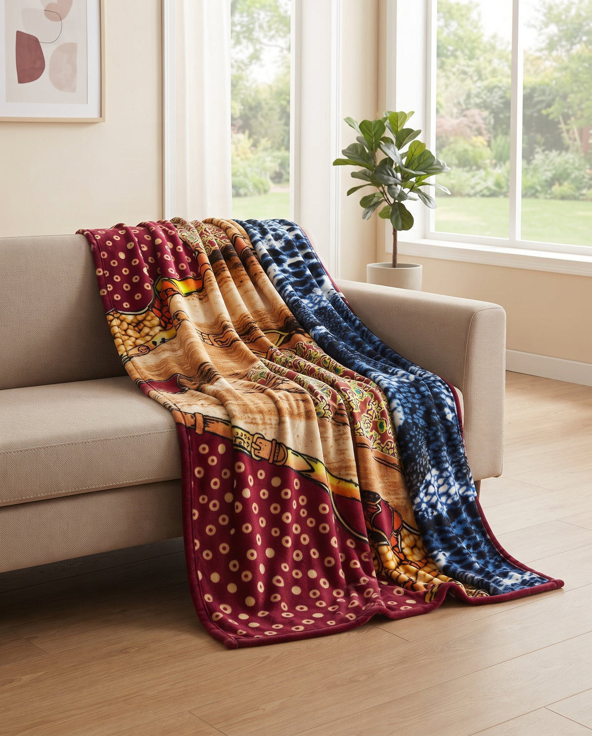 Printed Polar Blanket 180*220
