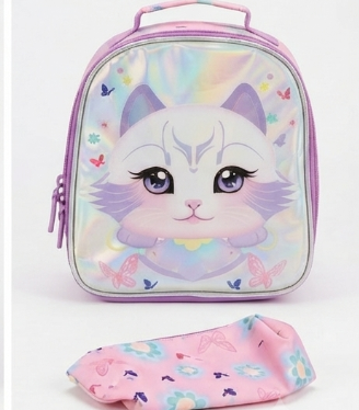 Trolley School Backpack Kitty 3pc