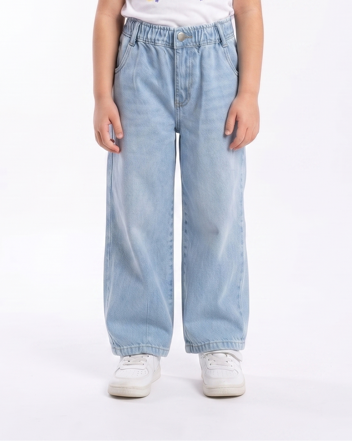 Girls Jeans Pant Balloon Fit