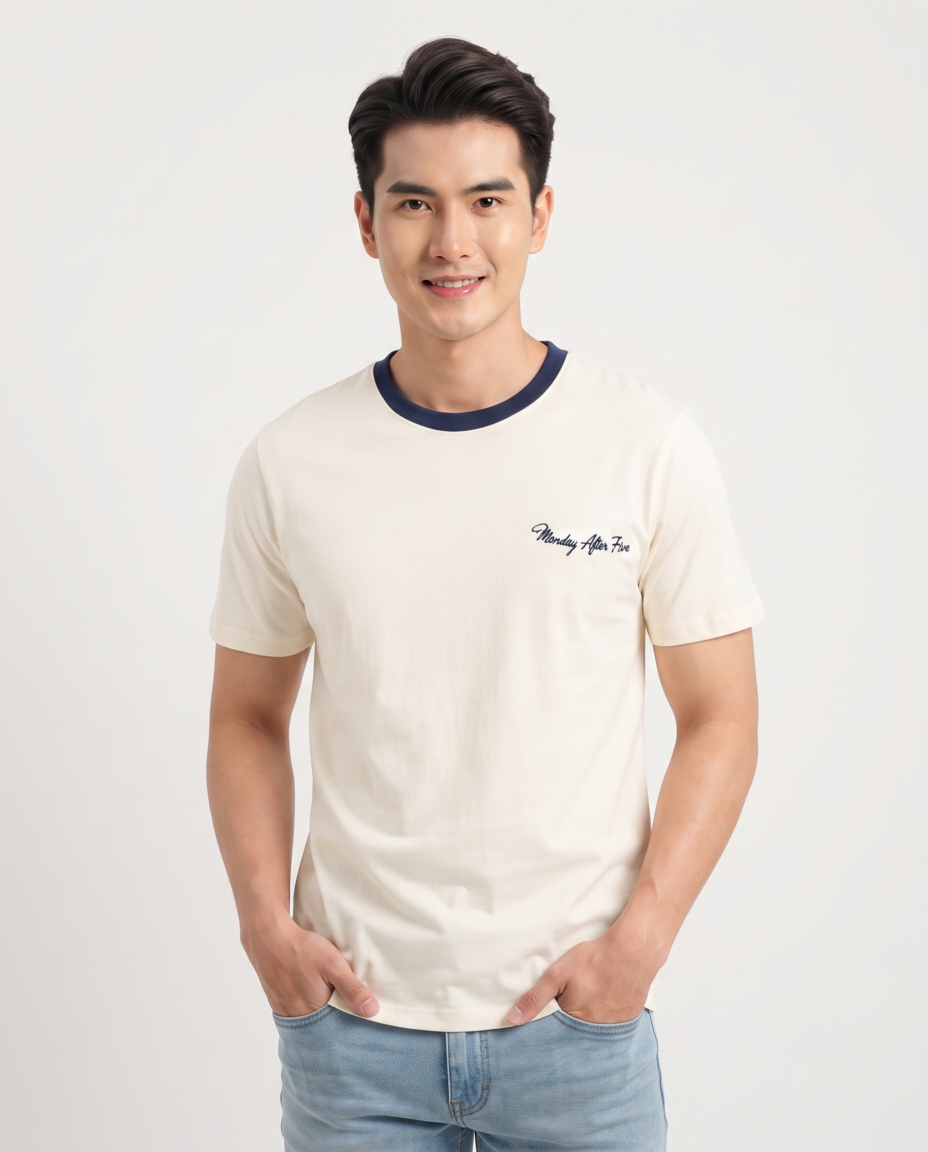 Men Printed Half Sleeves T-Shirt