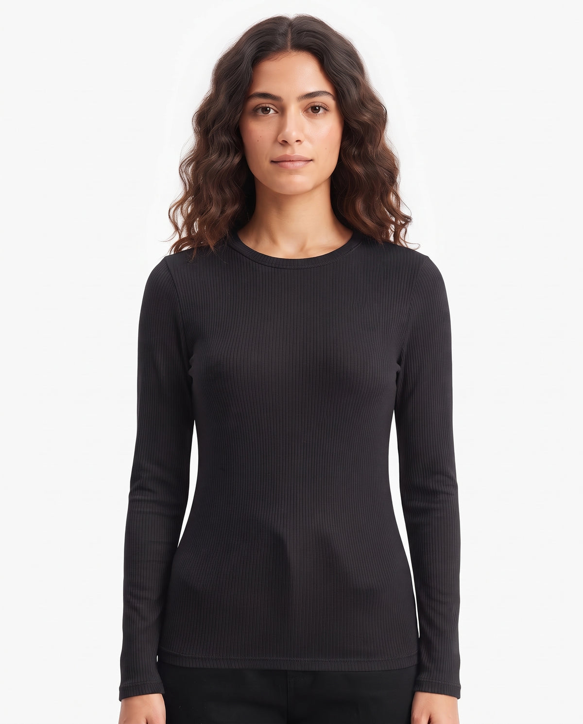 Women Plain Long Sleeves T-Shirt