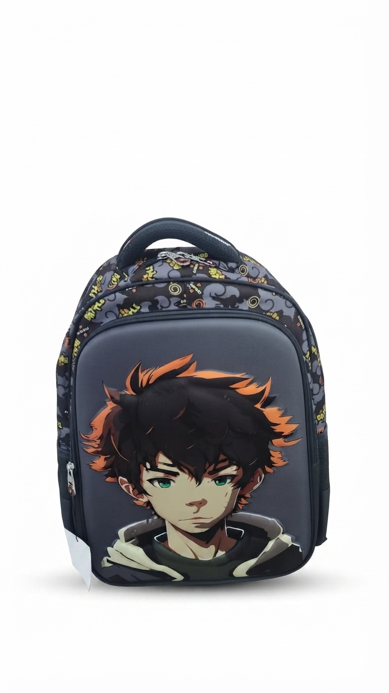 School Backpack Racing Car