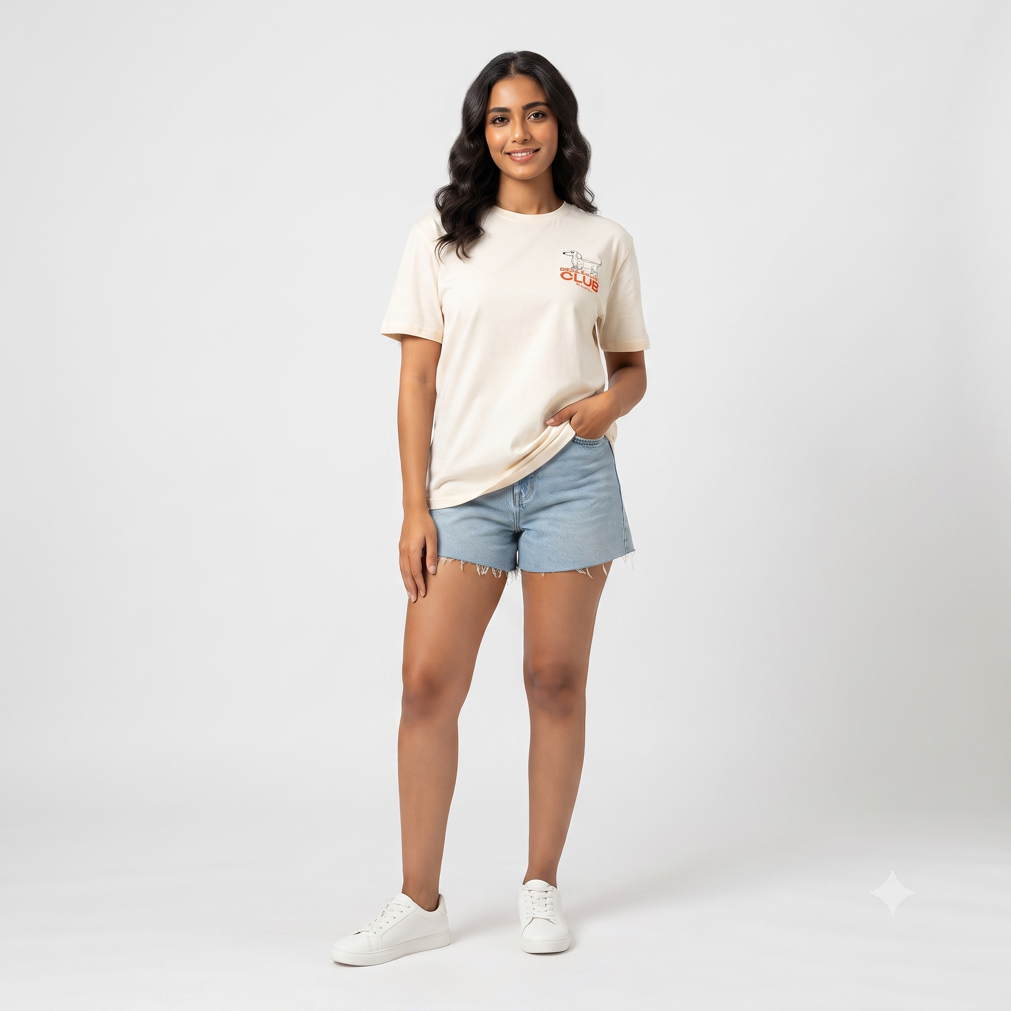 Women Printed Half Sleeves T-Shirt